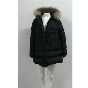 ADD - Down Jacket with fur collar Size 12 NWOT